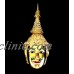 Lakshmana Mask Khon Gold Thai Handmade Ramayana Decor Collectible Free Shipping   232113858598